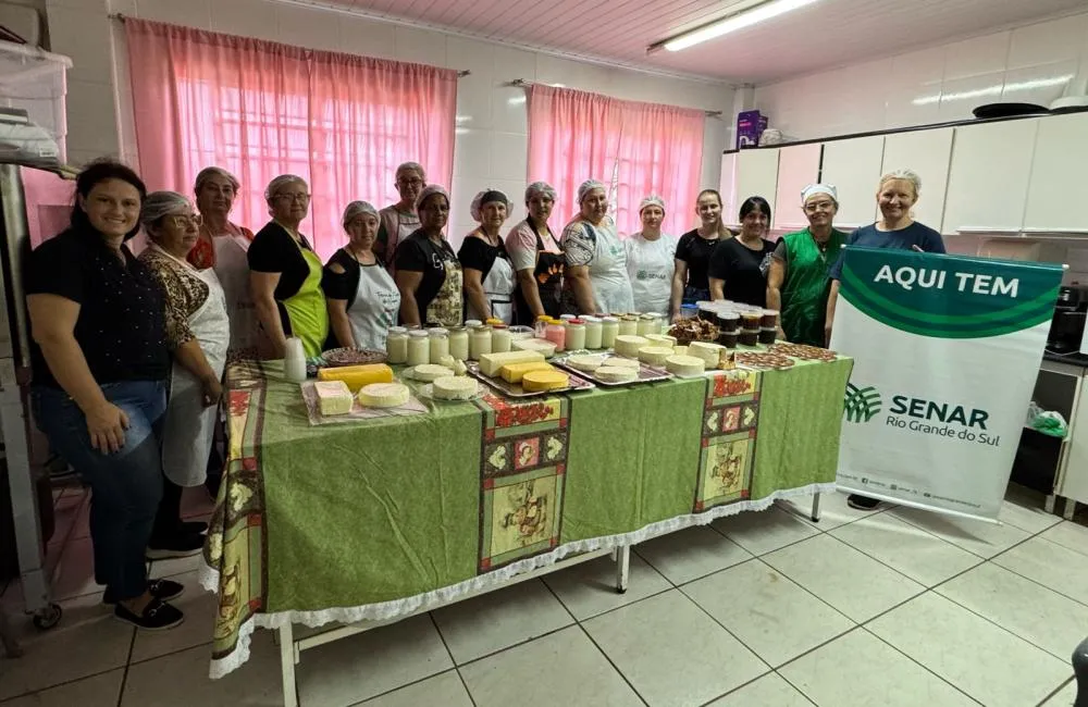 CRAS e Senar promovem curso de boas práticas na produção de derivados do leite