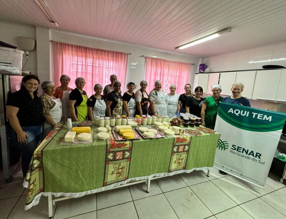 CRAS e Senar promovem curso de boas práticas na produção de derivados do leite