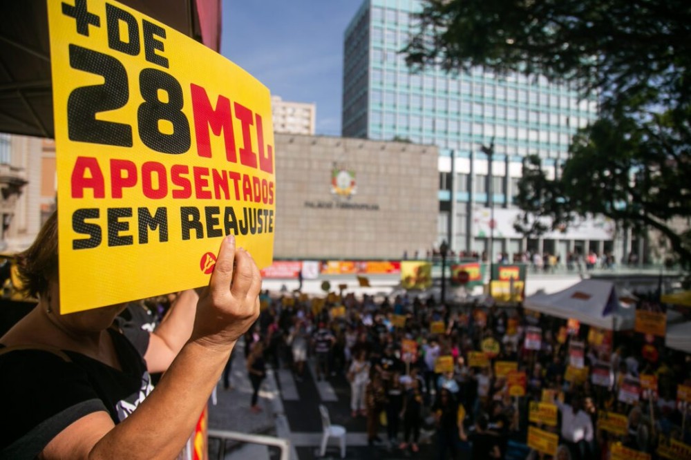 Reivindicação para reajuste para aposentados é pauta que vem de outras assembleias do CPERS | Foto: Luiza Castro/Sul21