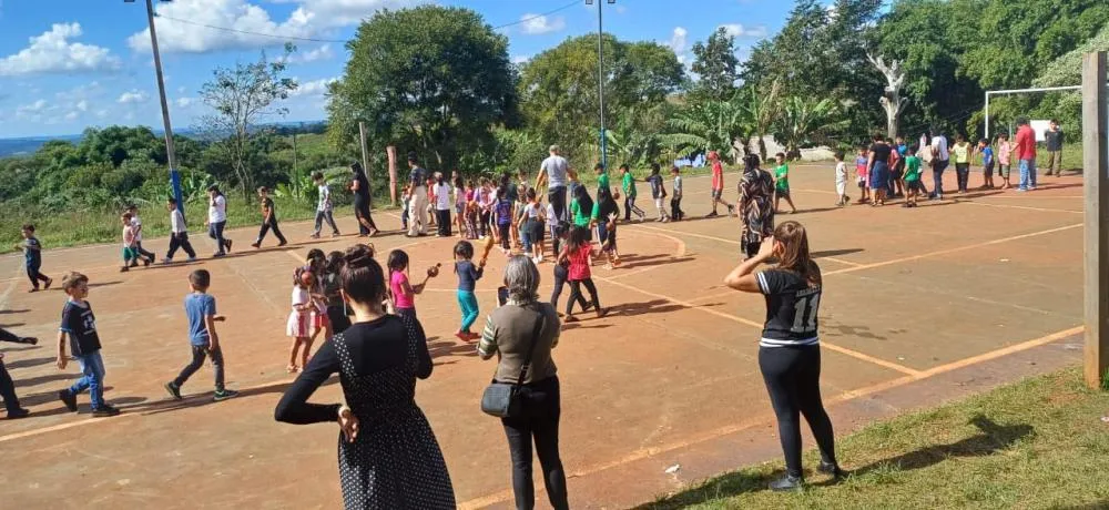 Escola Indígena Antônio Kasin Mig realiza integração na Semana dos Povos Indígenas