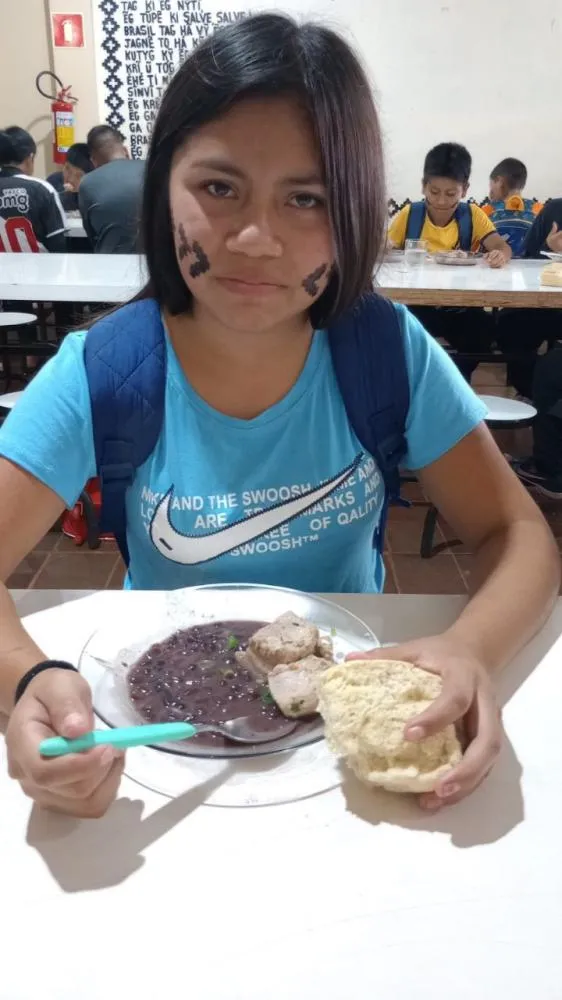 Escola Indígena Antônio Kasin Mig realiza integração na Semana dos Povos Indígenas