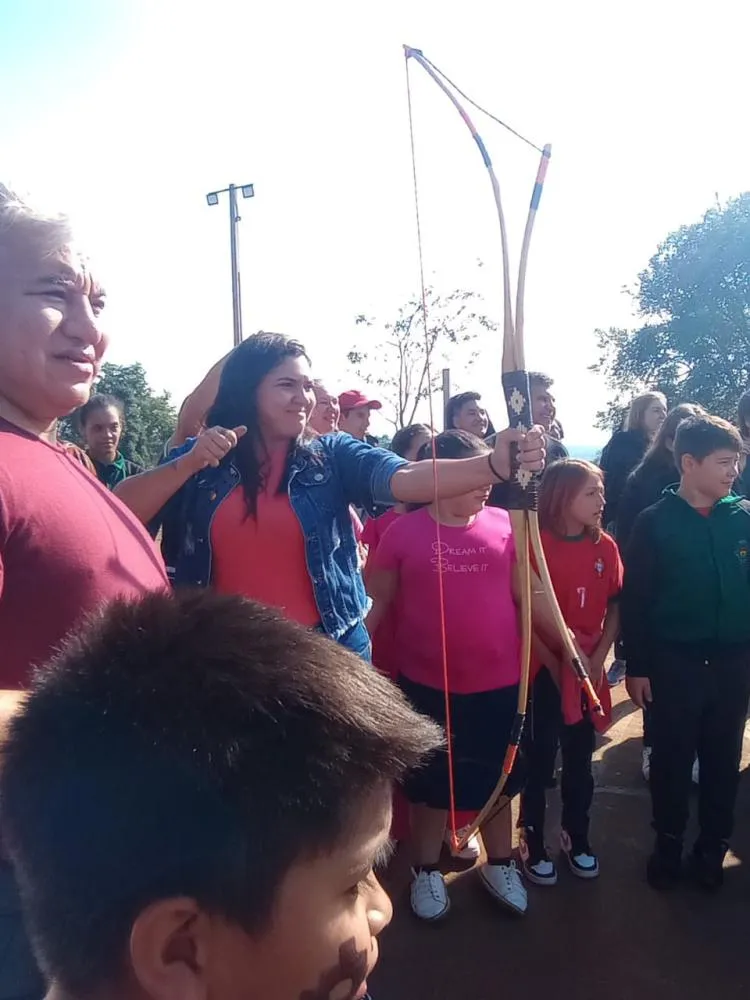Escola Indígena Antônio Kasin Mig realiza integração na Semana dos Povos Indígenas