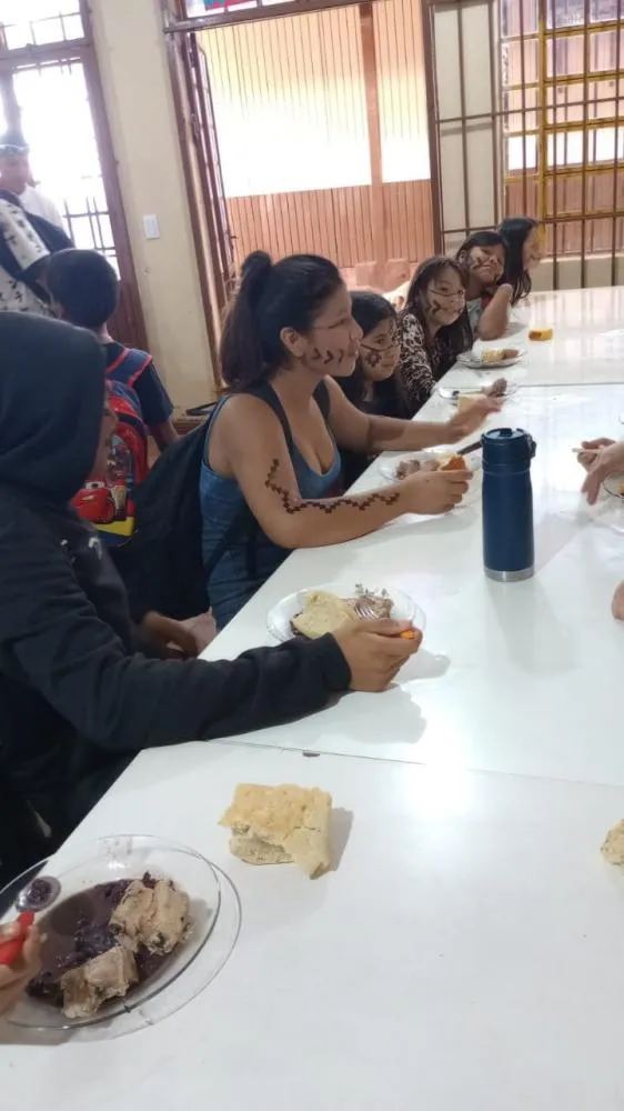 Escola Indígena Antônio Kasin Mig realiza integração na Semana dos Povos Indígenas