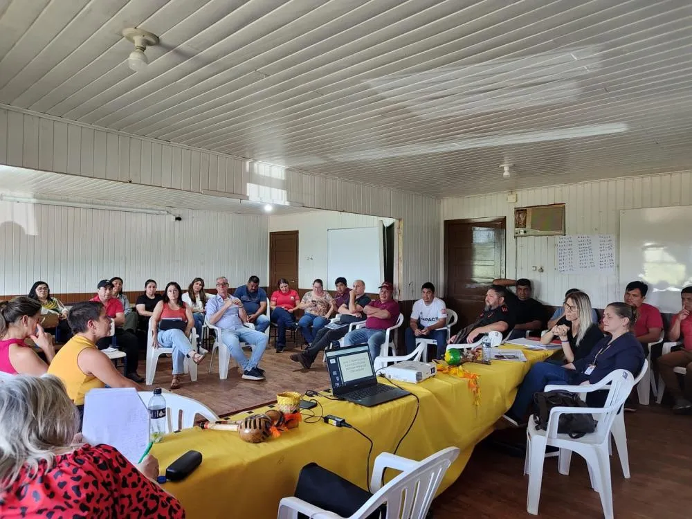 Escola Kasin Mig sedia encontro com foco na avaliação e gestão educacional nas aldeias