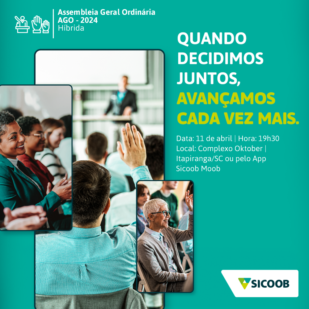Imagem: Divulgação/Sicoob creditapiranga