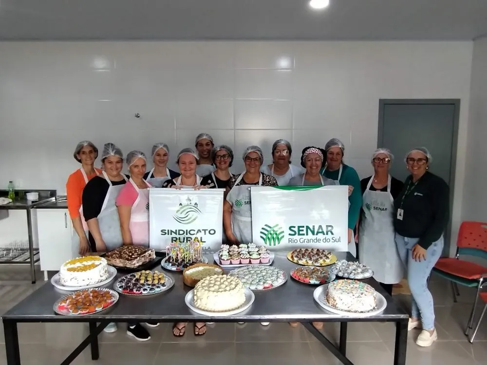 CRAS oferece capacitação em confeitaria artesanal com apoio do SENAR