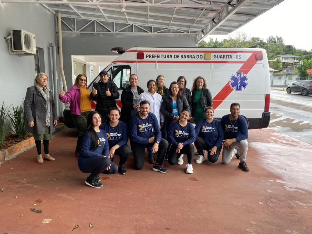 Saúde e solidariedade marcam o Dia do Desafio no município