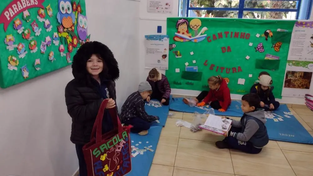 Projeto Cantinho da Leitura incentiva alfabetização e encanta alunos 