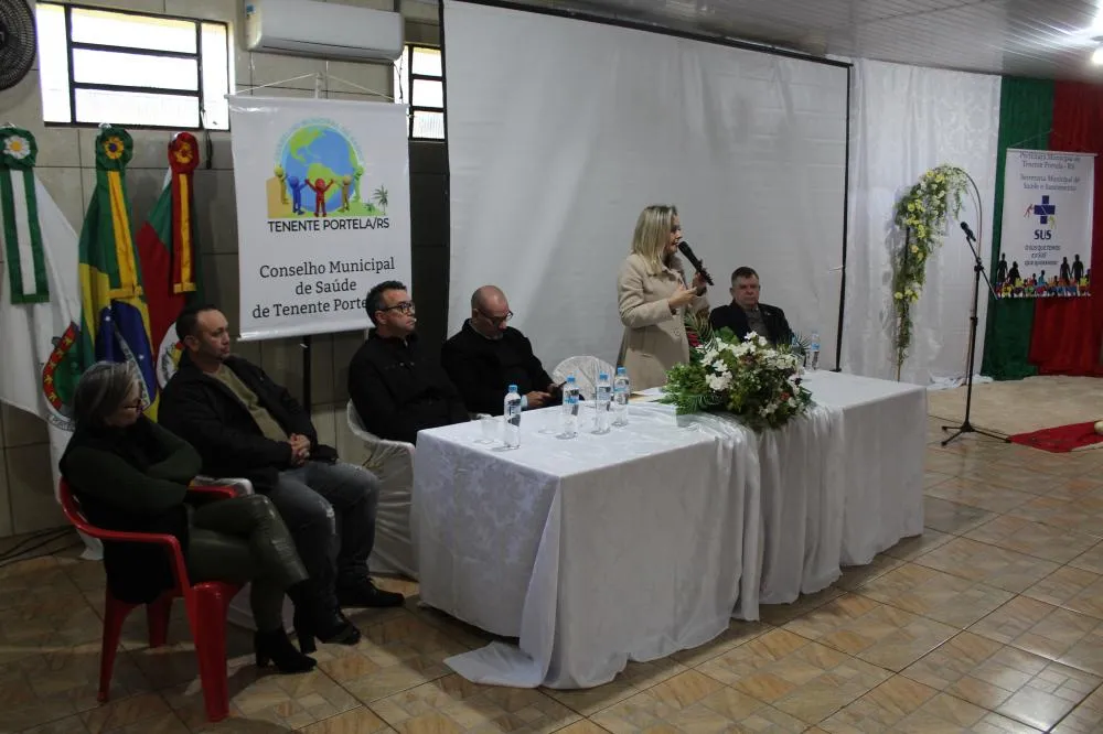 Tenente Portela debate o futuro da saúde pública em conferência municipal participativa