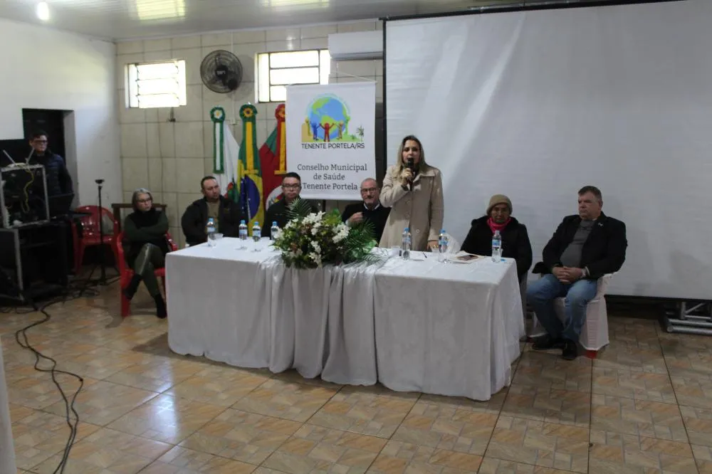 Tenente Portela debate o futuro da saúde pública em conferência municipal participativa