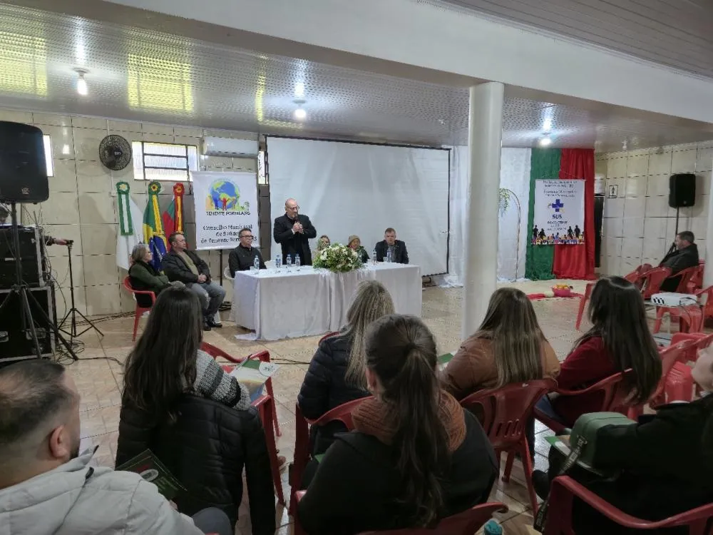 Tenente Portela debate o futuro da saúde pública em conferência municipal participativa
