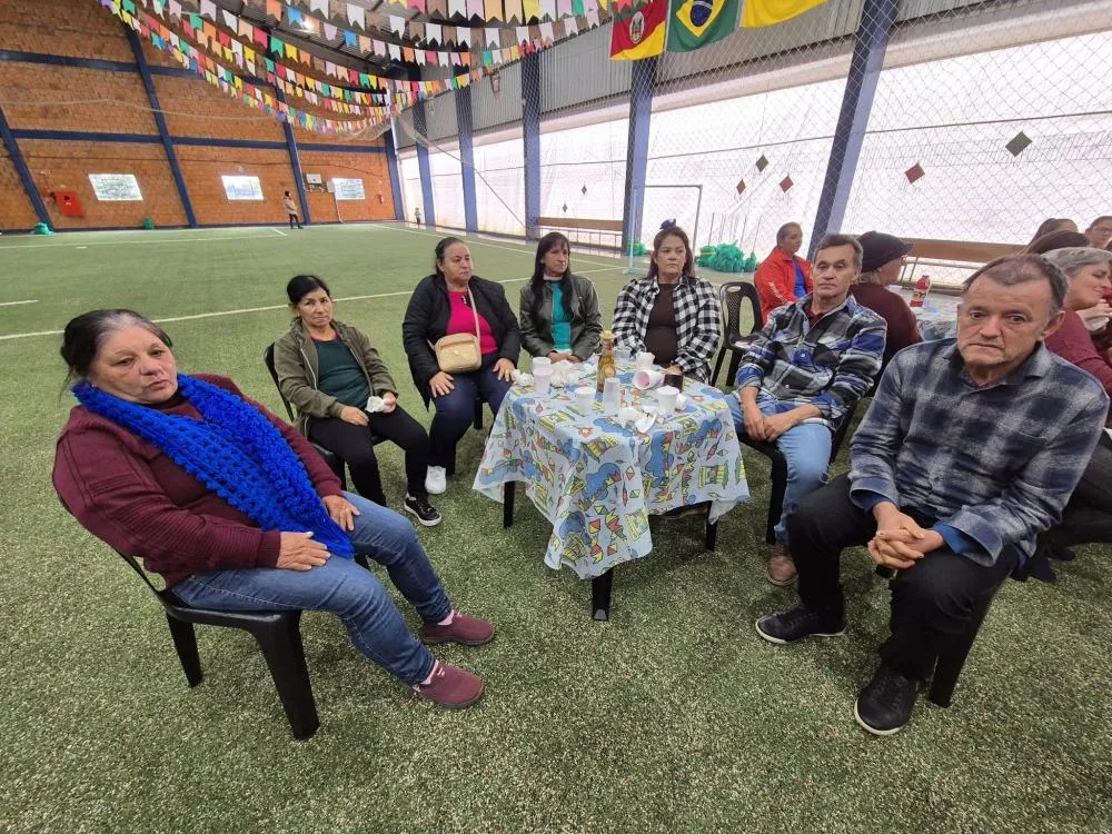 CRAS de Derrubadas promove integração com festa junina para grupos acompanhados pela assistência social