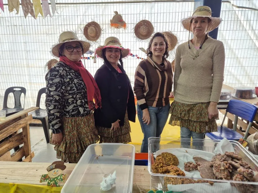 CRAS de Derrubadas promove integração com festa junina para grupos acompanhados pela assistência social