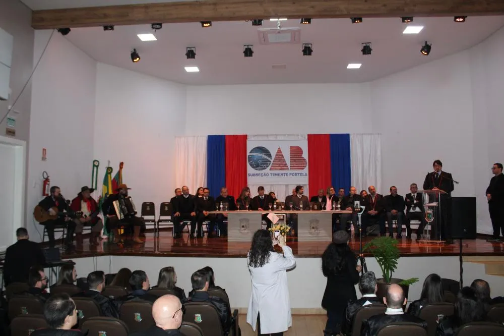 OAB empossa nova diretoria da 107ª Subseção em Tenente Portela