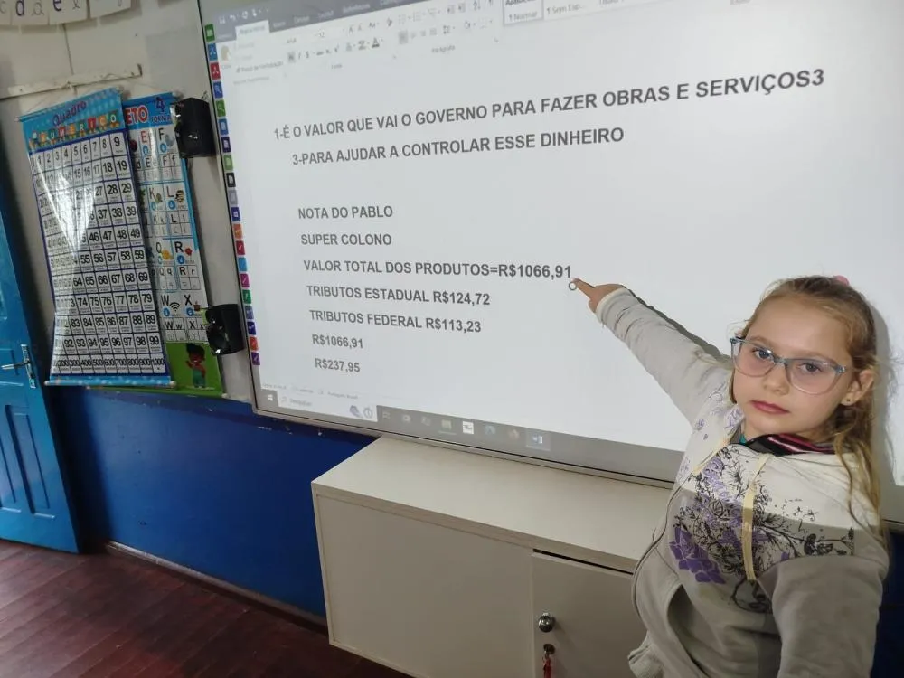 Educação Fiscal ganha espaço nas escolas municipais com projetos criativos