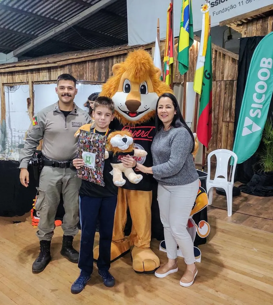 Brigada Militar realiza formatura do Proerd com 12 escolas participantes