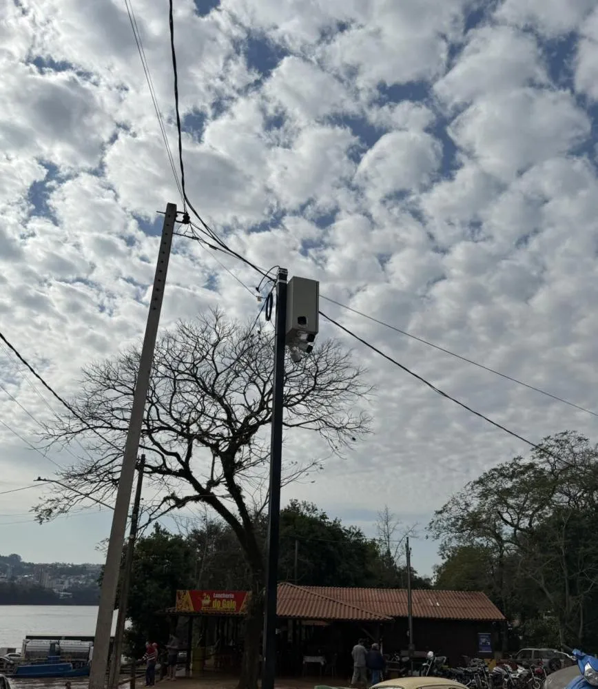 Barra do Guarita instala câmeras de monitoramento em pontos estratégicos