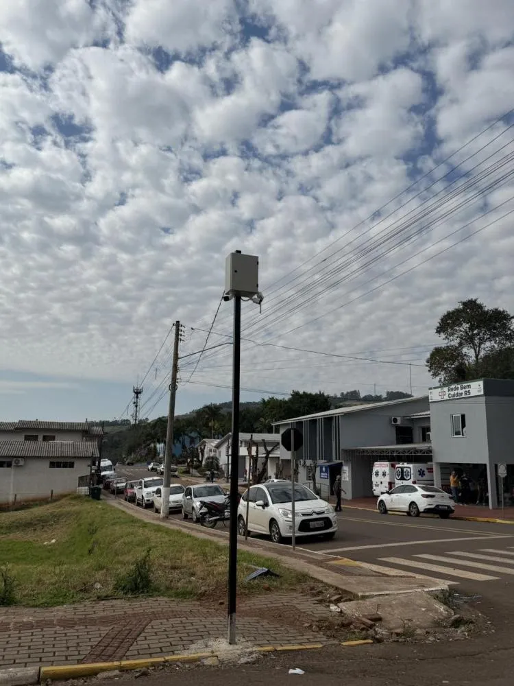 Barra do Guarita instala câmeras de monitoramento em pontos estratégicos