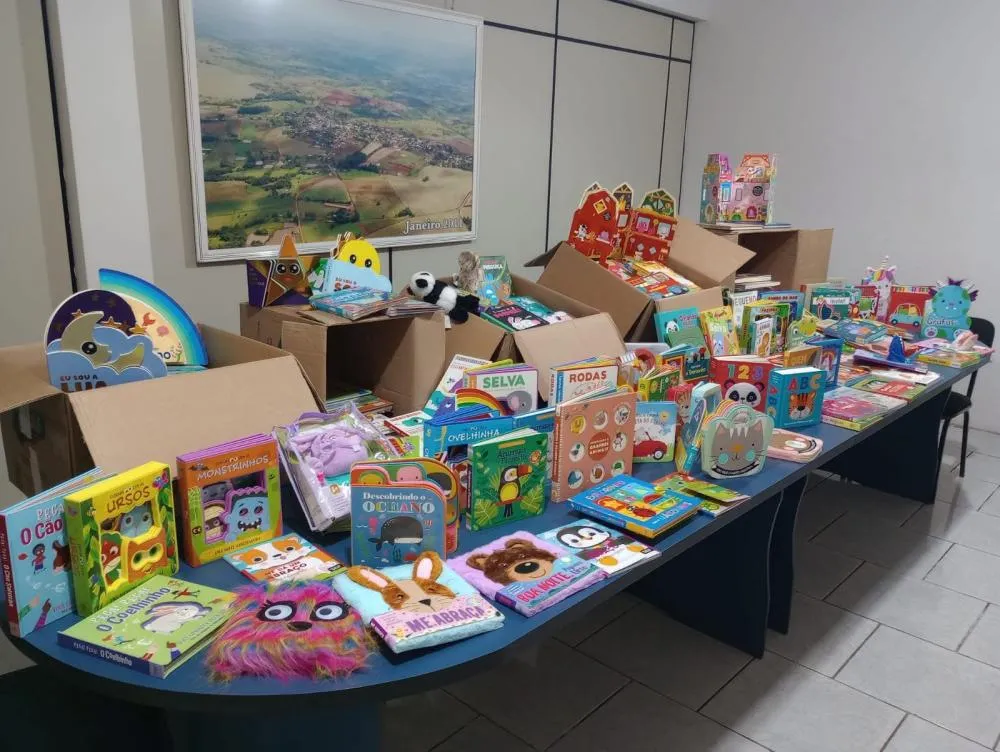 Miraguaí investe em acervo literário para a Educação Infantil
