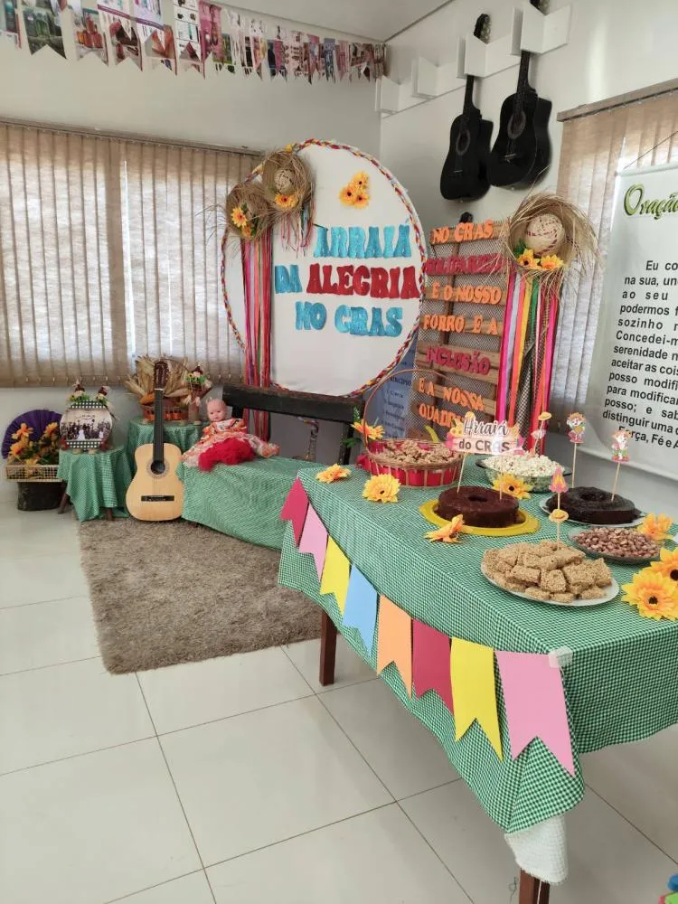 “Arraiá da Alegria” do CRAS reúne comunidade em festa inclusiva