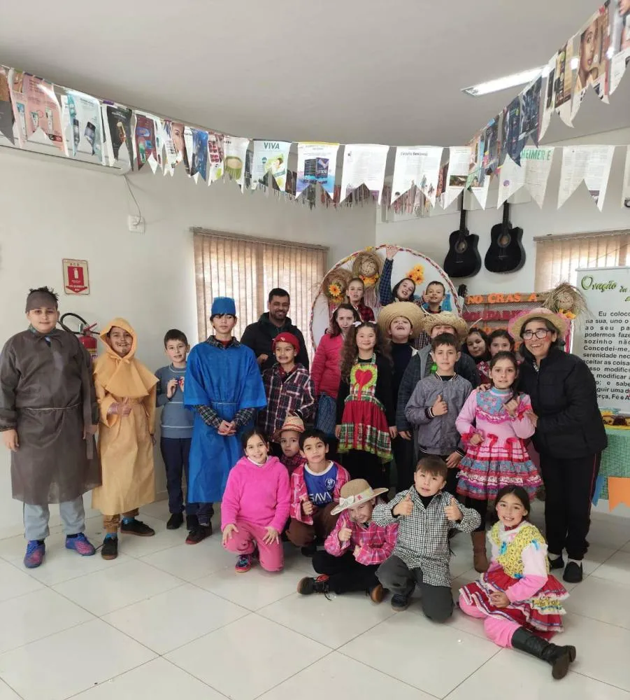 “Arraiá da Alegria” do CRAS reúne comunidade em festa inclusiva