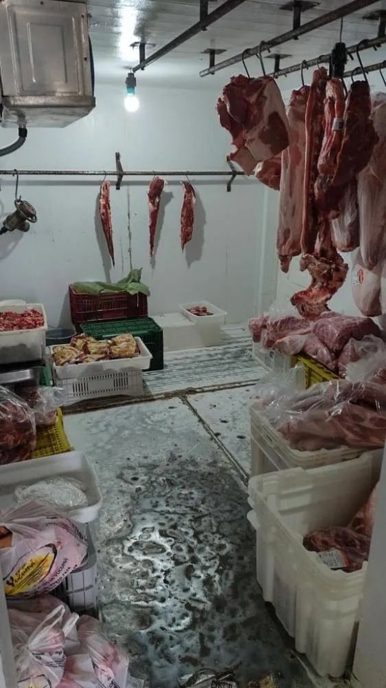 Fiscalização apreende mais de 900 quilos de produtos impróprios em Derrubadas