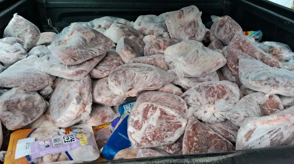 Fiscalização apreende mais de 900 quilos de produtos impróprios em Derrubadas