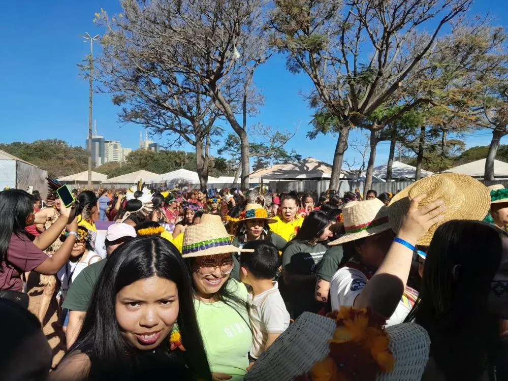 Representantes da TI Guarita integram IV Marcha das Mulheres Indígenas