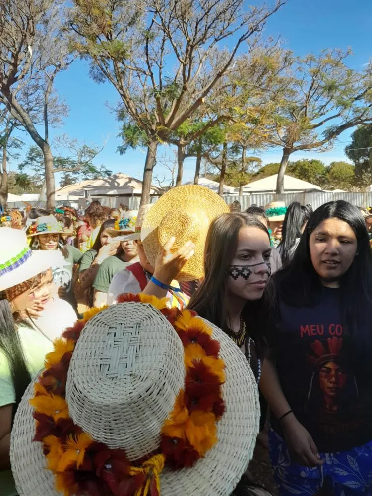 Representantes da TI Guarita integram IV Marcha das Mulheres Indígenas