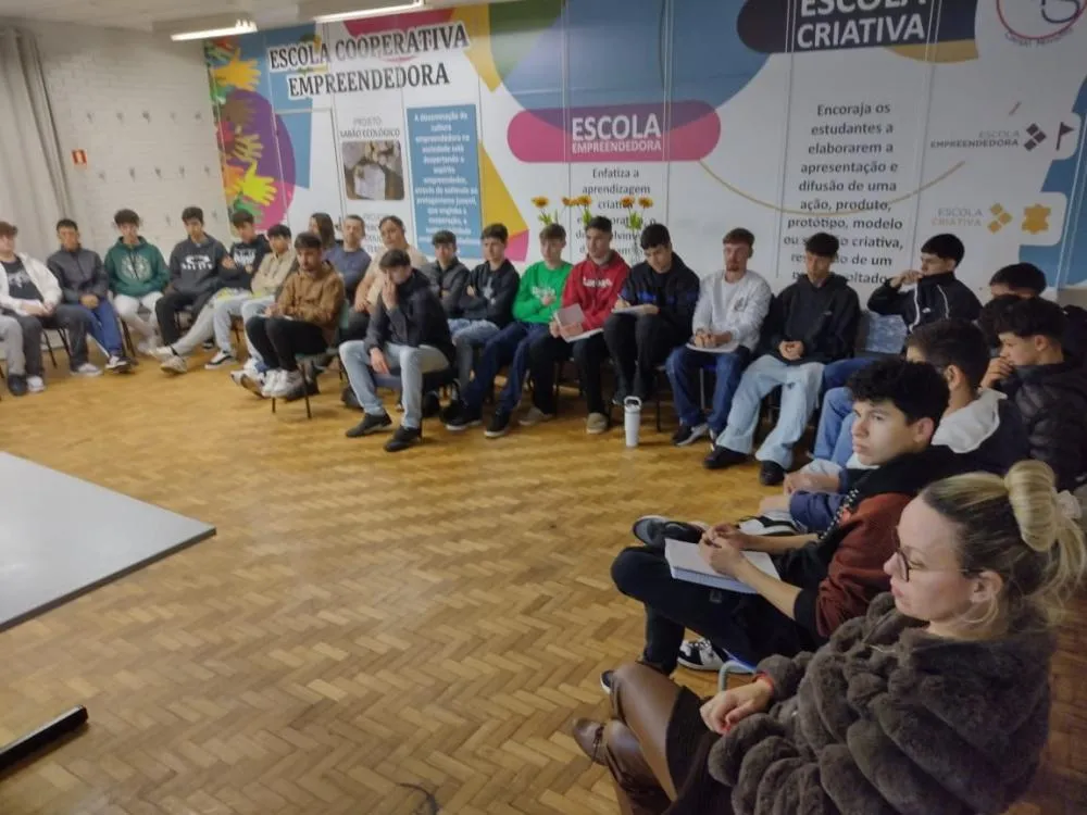 BM leva conscientização à Escola Francisco de Sales em Campo Novo