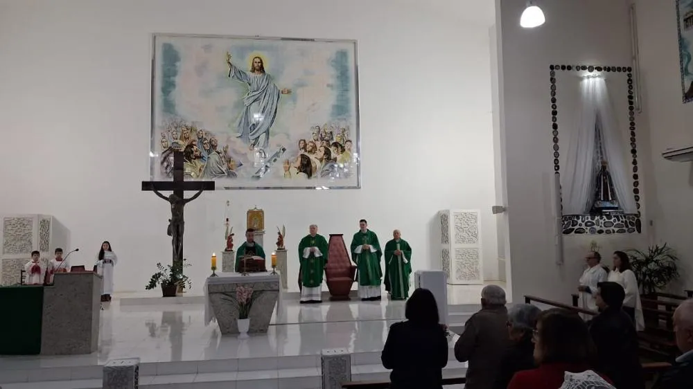 Missa marca preparação para a 79ª Festa da Paróquia Nossa Senhora Aparecida