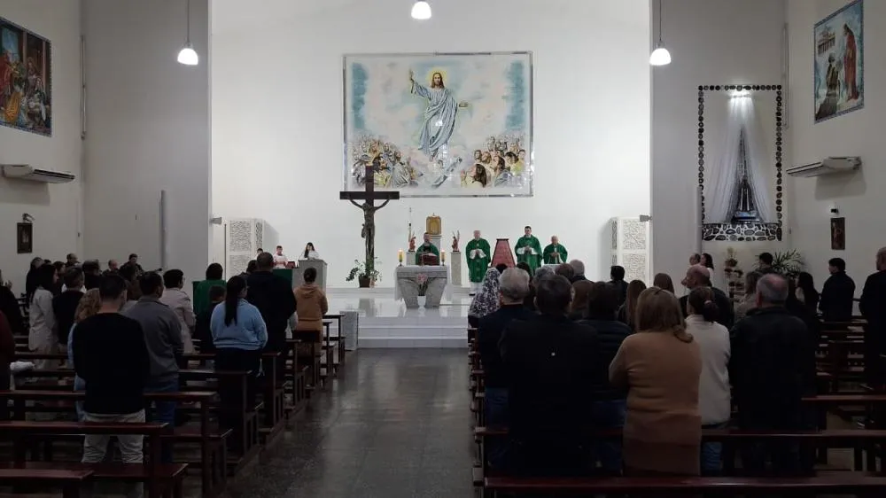 Missa marca preparação para a 79ª Festa da Paróquia Nossa Senhora Aparecida