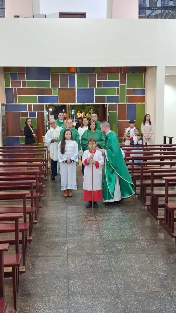 Missa marca preparação para a 79ª Festa da Paróquia Nossa Senhora Aparecida
