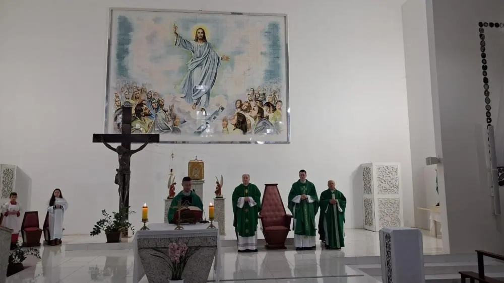 Missa marca preparação para a 79ª Festa da Paróquia Nossa Senhora Aparecida