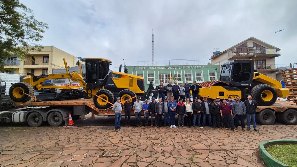 Prefeitura investe em equipamentos para melhorar estradas e apoio à agricultura