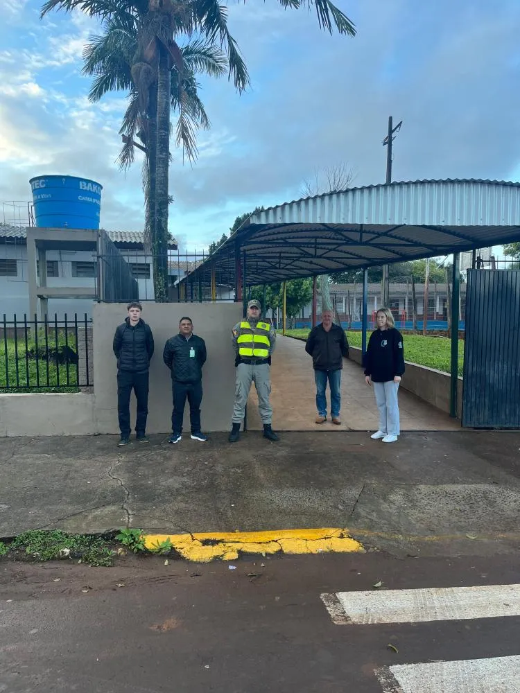 7º BPM promove ação para garantir segurança da comunidade escolar