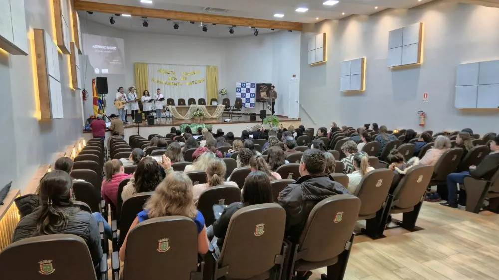 Tenente Portela realiza evento do Agosto Dourado em incentivo ao aleitamento materno