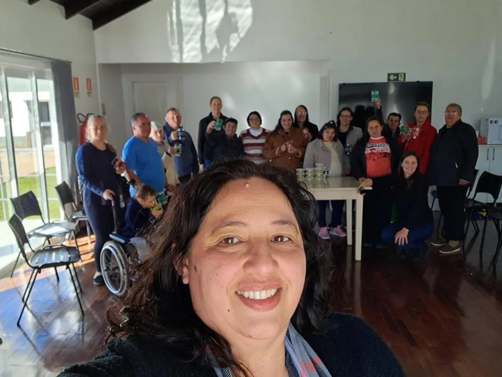 Grupo de PCDs participa de oficinas e confraternização no CRAS de Derrubadas