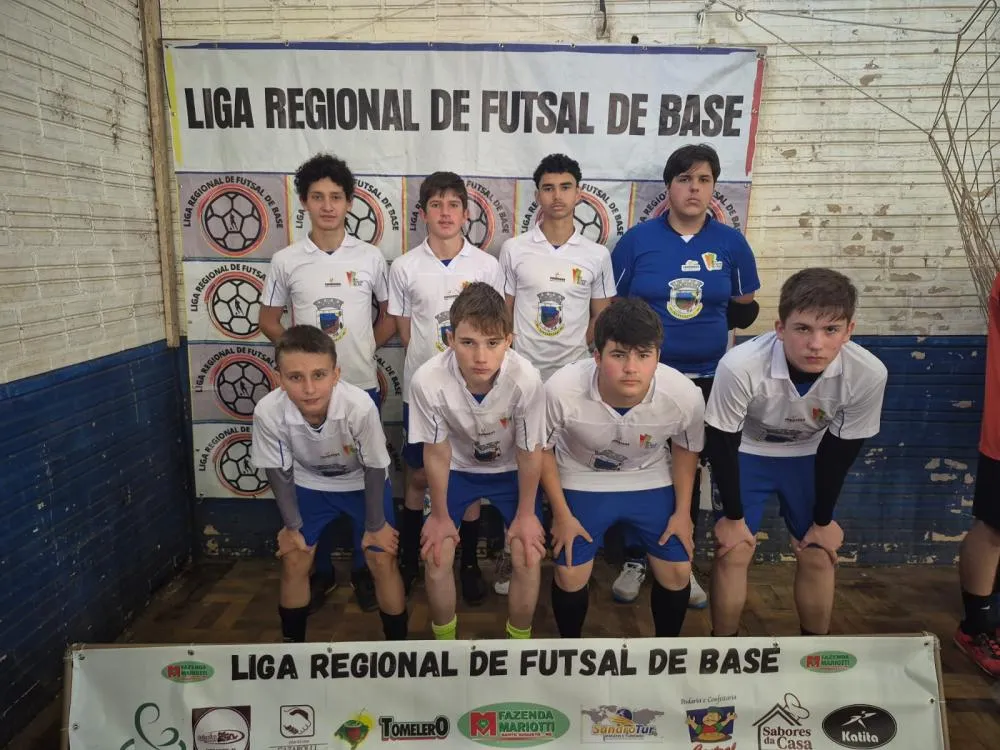 Liga Regional de Futsal de Base segue com participação da Escola Salto Grande