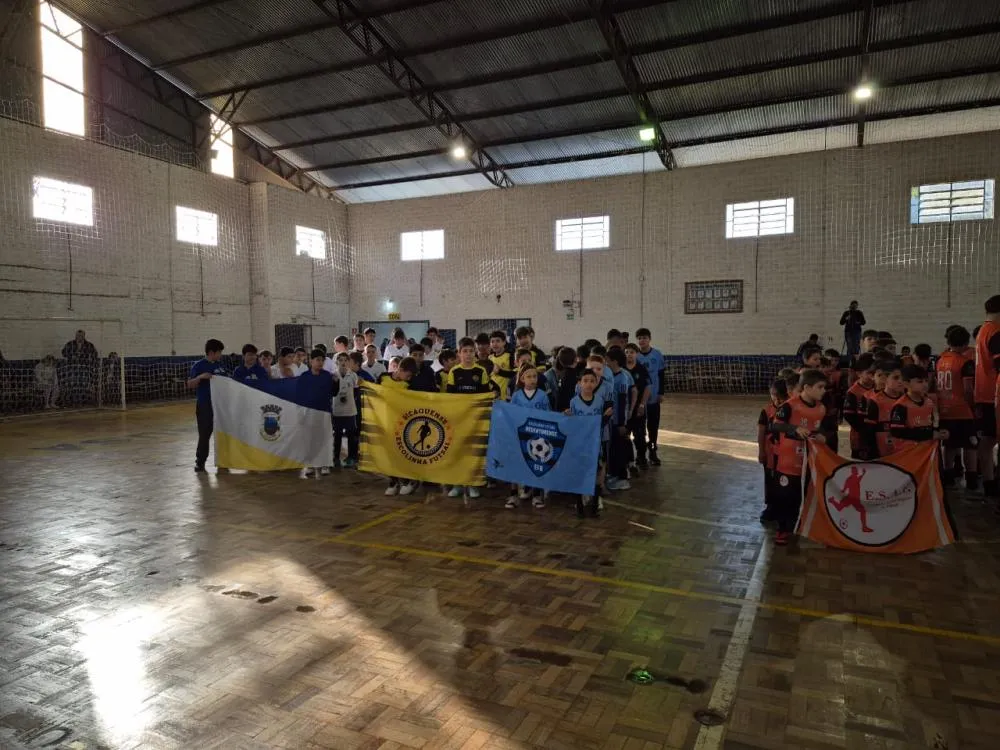 Liga Regional de Futsal de Base segue com participação da Escola Salto Grande