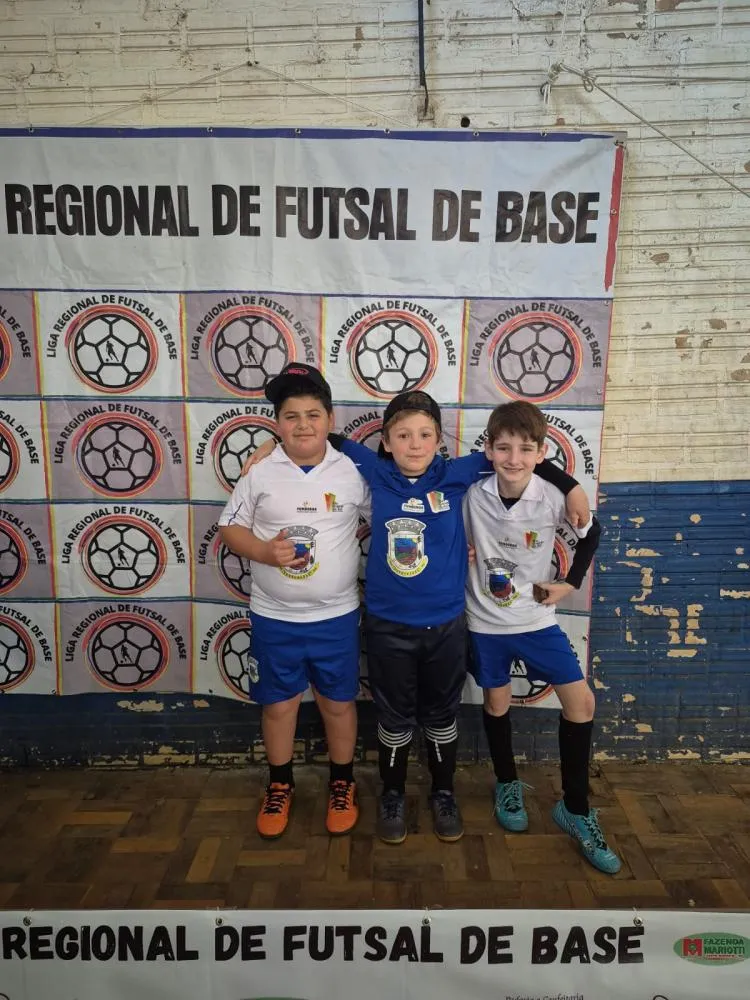 Liga Regional de Futsal de Base segue com participação da Escola Salto Grande