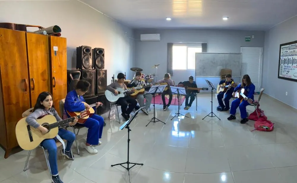 Música impulsiona talentos e fortalece vínculos no CRAS 