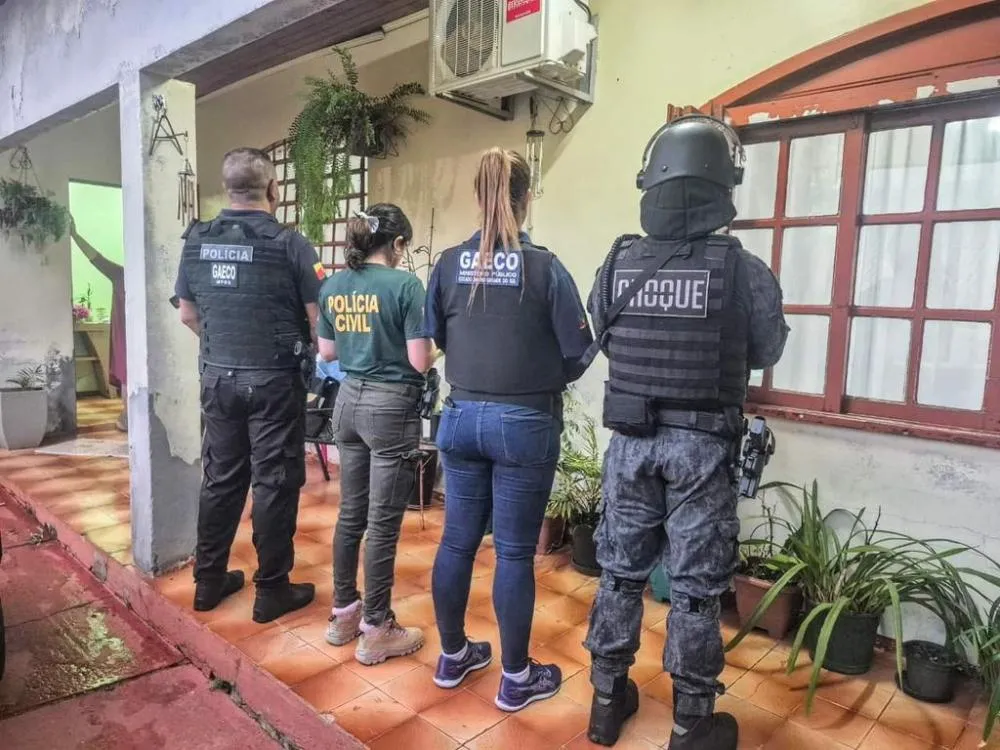 GAECO/MPRS apoia operação do MPSC contra lavagem de dinheiro e jogos de azar nos dois Estados