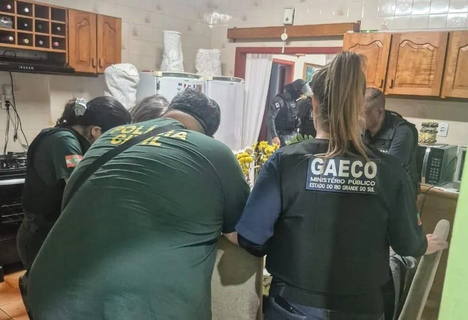 GAECO/MPRS apoia operação do MPSC contra lavagem de dinheiro e jogos de azar nos dois Estados