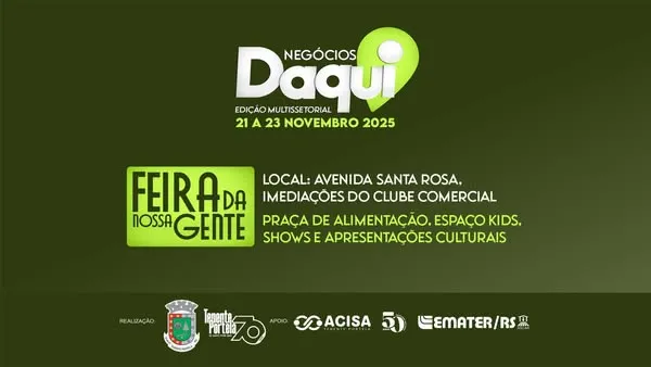 Comunidade se prepara para a 4ª edição da Negócios Daqui em Tenente Portela