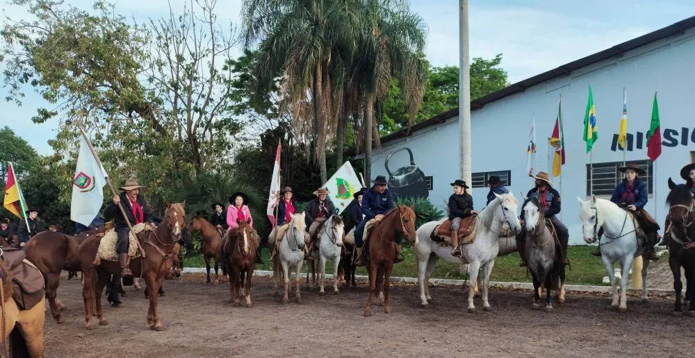 Chama Crioula chega ao CTG Querência Gaúcha em Vista Gaúcha