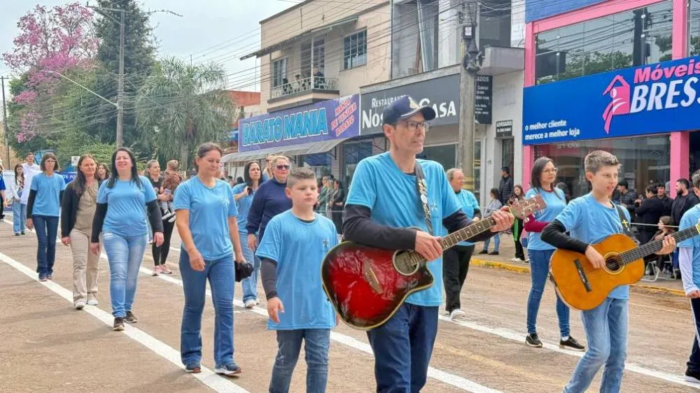 Tenente Portela celebra o 7 de Setembro com desfile cívico especial