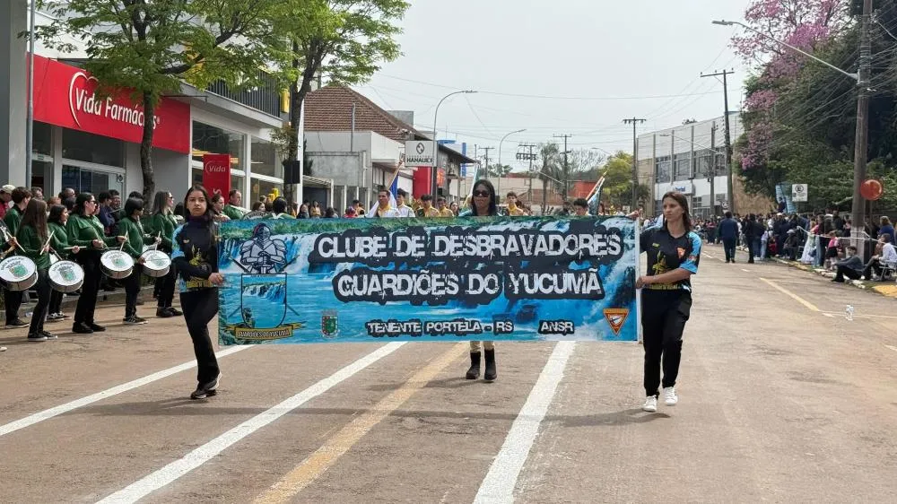 Tenente Portela celebra o 7 de Setembro com desfile cívico especial