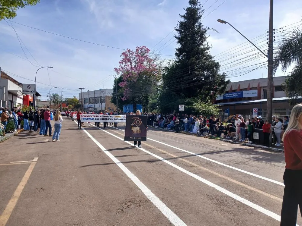 Tenente Portela celebra o 7 de Setembro com desfile cívico especial
