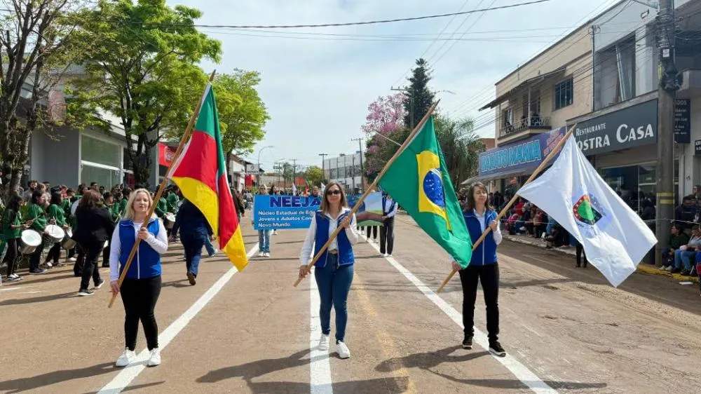 Tenente Portela celebra o 7 de Setembro com desfile cívico especial